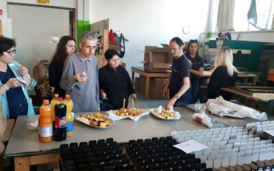 Il laboratorio di confezionamento di Pesaro: un fiore all’occhiello della cooperativa T41B